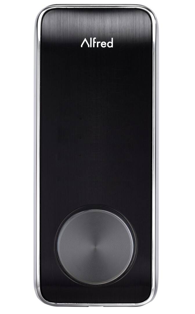 Alfred DB2 Smart Lock with Bluetooth, Key, Chrome (DB2-B-CR)