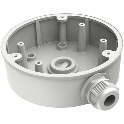 Hikvision Hikvision Bracket Conduit Base 137 mm × 42 mm (5.4" × 1.7") White (DS-1280ZJ-PT6)