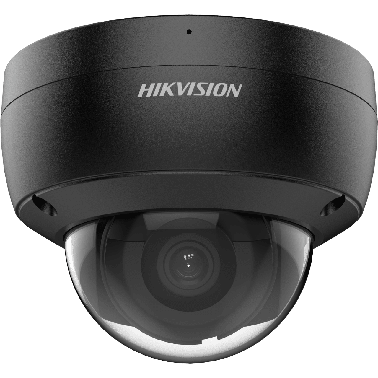 Hikvision IP Network AcuSense Dome Camera, 4MP, IR, IK10, Mic, 2.8mm, Black (DS-2CD2143G2-IU-2.8MM-B)