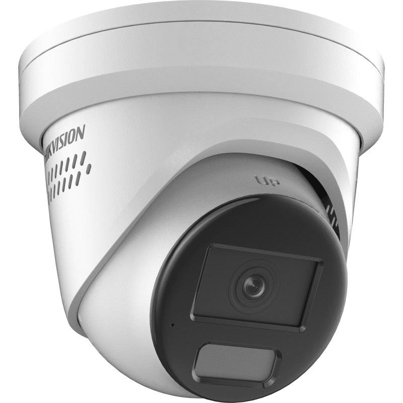 Hikvision 4MP ColorVu IP Strobe Light & Audible Warning Fixed Turret, 4mm (DS-2CD2347G2-LSU/SL-4MM)