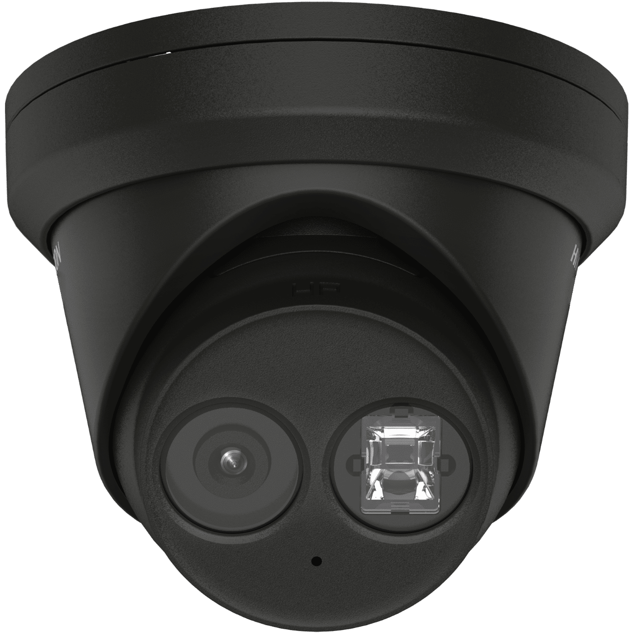Hikvision IP Network AcuSense Turret Camera, 8MP 4K, IR, 2.8mm, Black (DS-2CD2383G2-IU-2.8MM-B)