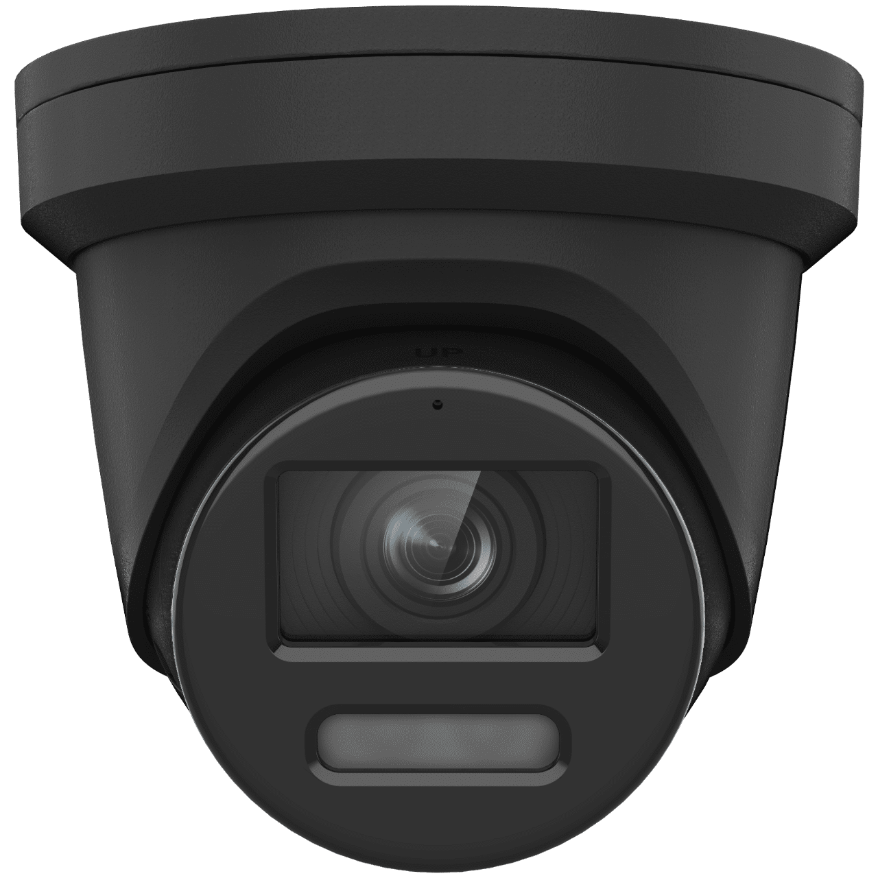 Hikvision ColorVu&AcuSense Outdoor Black Turret, 8MP, 2.8mm, White LED,mic (DS-2CD2387G2-LU 2.8MM-B)