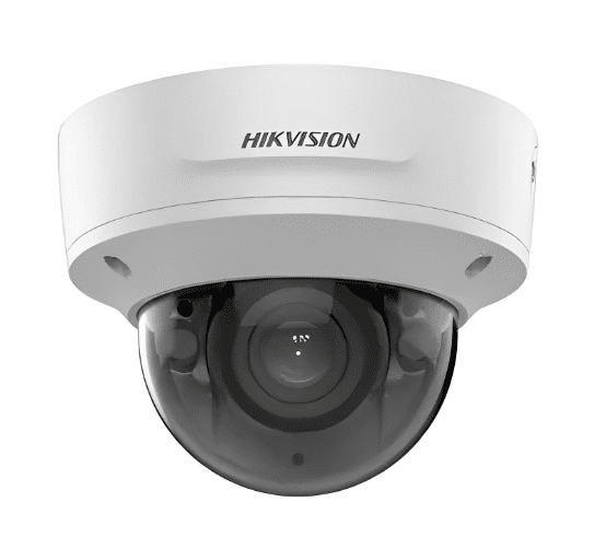 Hikvision AcuSense Outdoor Dome, 4MP, 2.8-12mm Motorized Zoom (DS-2CD2743G2-IZS)