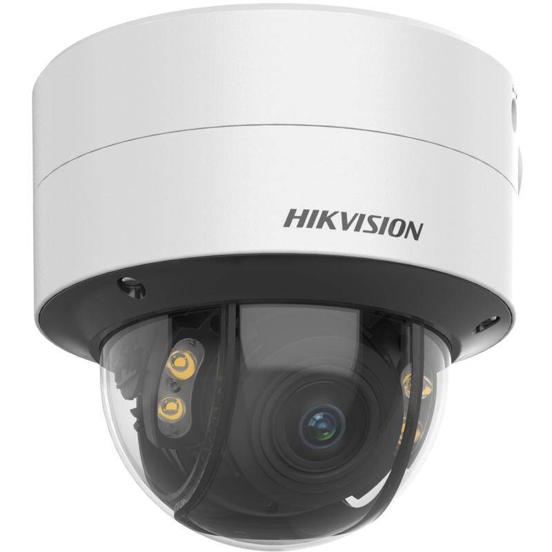 Hikvision IP Network ColorVu Camera, 4MP Motorized Varifocal Dome (3.6-9mm)(C) (DS-2CD2747G2-LZS(3.6-9MM))