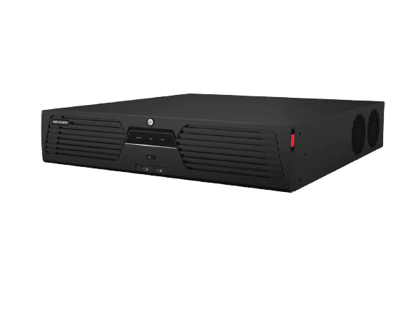 Hikvision 64 Channel 4K NVR, 8 SATA Bays, 2U, Raid Support (DS-9664NI-M8)