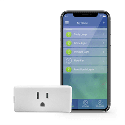 Leviton Decora Smart Wifi Plug In On Off Outlet Module (DW15P-1BW)