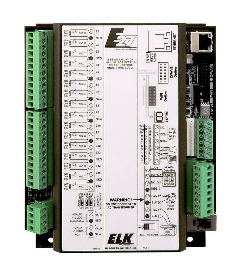 Elk Alarm Engine E27 Main Board Only (E27CB)