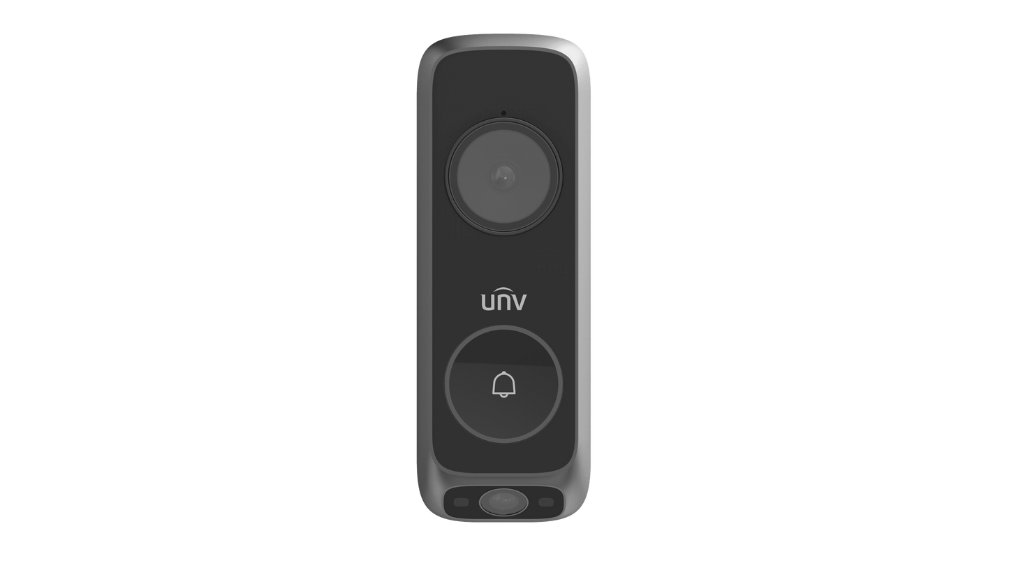 Uniview UNV WiFi Video Doorbell with Dual Lens (ED-525B-WB)