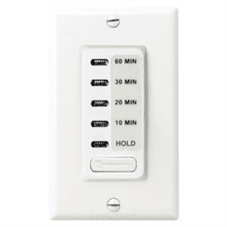 Intermatic Electronic Count Down Timer 5-10-15-30 Minute with HOLD White (EI200W)