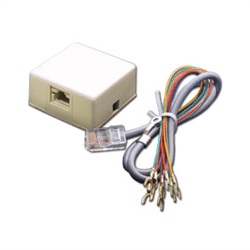 Elk RJ31X Telephone Connecting Box and Cable Set (ELK-RJSET)