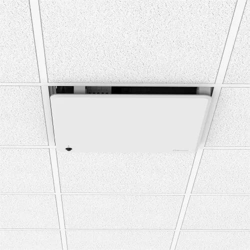 Fellowes Array AR1 Air Purifier, Hybrid, White, Recessed, Wire-In, LTE, 120V (FEL-5888601)