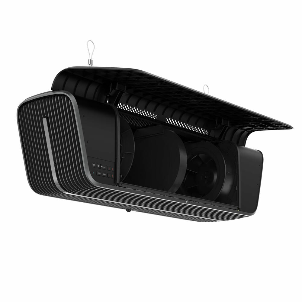 Fellowes Array AC2 Ceilina HEPA Air Purifier, Black, 120V Wire-In,LTE,4290 SQ FT (FEL-5889202)