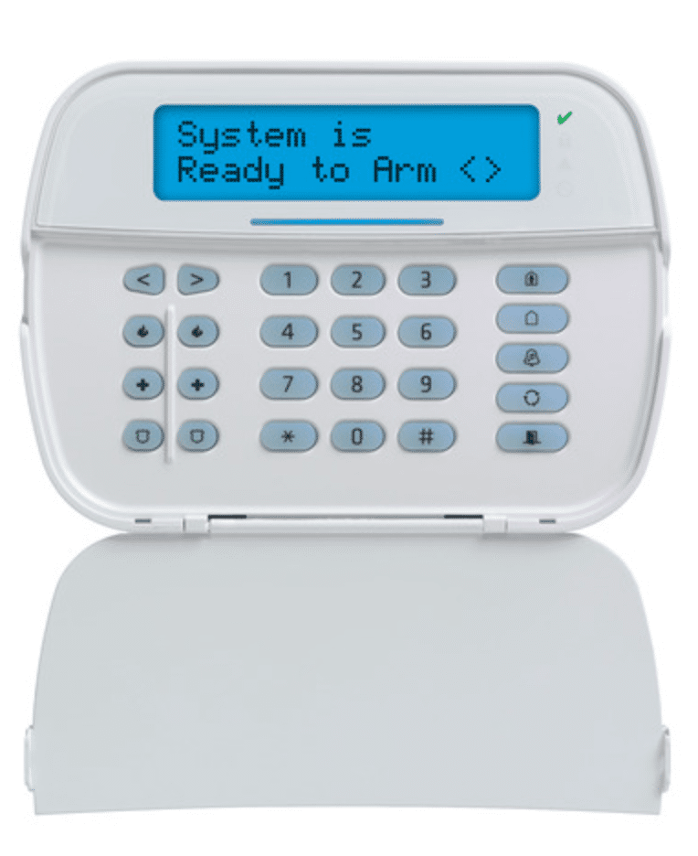Clavier LCD DSC Neo sans fil PowerG à messages complets, icônes (HS2LCDWF9N)