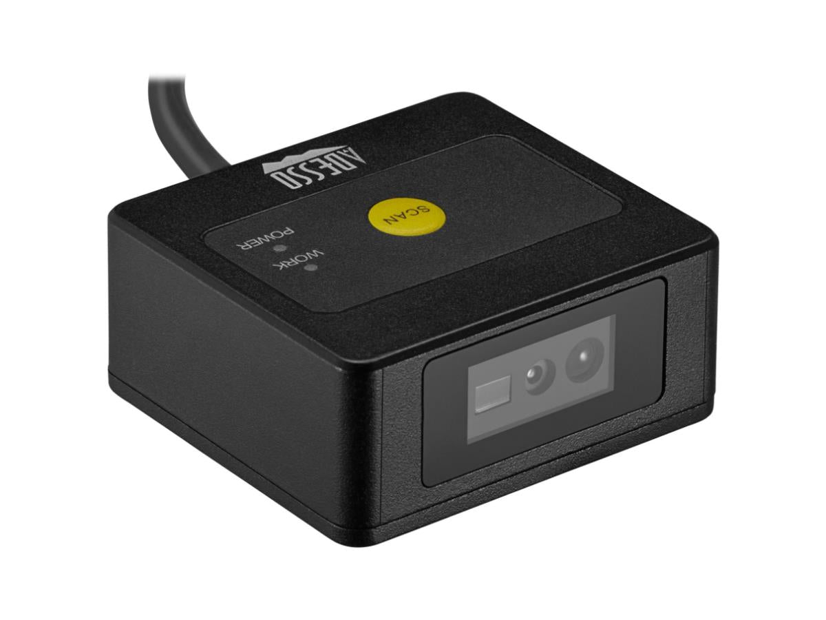 Adesso Usb/Rs232 2D Fixed Mounted Barcode Scanner