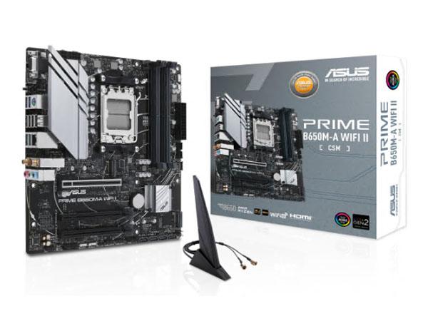 Asusprime B650M-A Ii-Csm Amd Ryzen 7000 Series Am5 4Ddr5 128Gb Mic