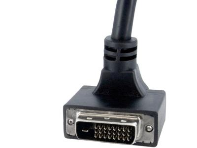 Monitor DVI-D de doble enlace con ángulo de 90 grados hacia abajo de 1,8 m Startech.Com