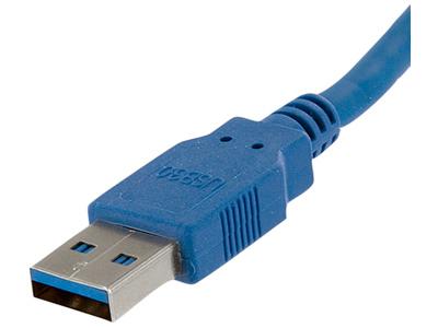 Cable USB 3.0 de supervelocidad Startech.Com de 6 pies / 2 m A a A - USB 3 A (