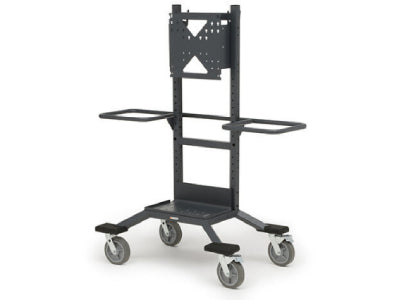 Support de barre de son Bretford Expl pour chariot TV, bleu tempête