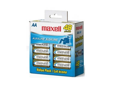 Pila Maxell LR6 - 48 pilas tipo AA - Alcalinas