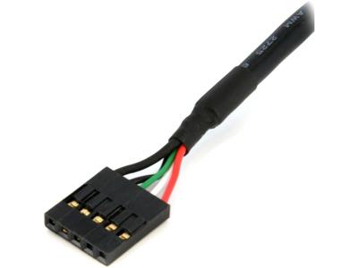 Startech.Com 5 Pin Usb 2.0 Header - 18 In Usb Idc Motherboard Head