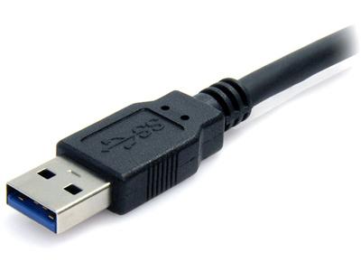 Cable USB 3.0 SuperSpeed A a A (2 m) de Startech.Com, color negro