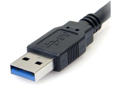 Cable USB 3.0 SuperSpeed A a B (2 m) de Startech.Com, color negro