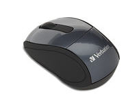 Mini souris de voyage sans fil graphite