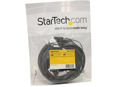 Cable VGA para monitor de alta resolución de 15 pies con audio
