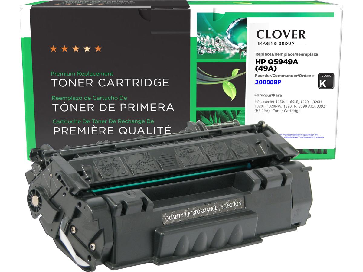 Cartouche de toner reconditionnée Clover Imaging pour HP Q