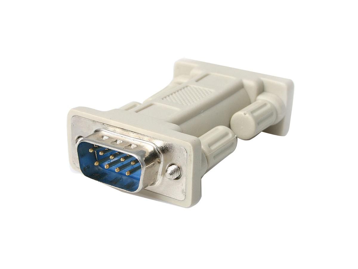 Adaptateur null modem série DB9 RS232 Startech.Com - M/M - Mode null
