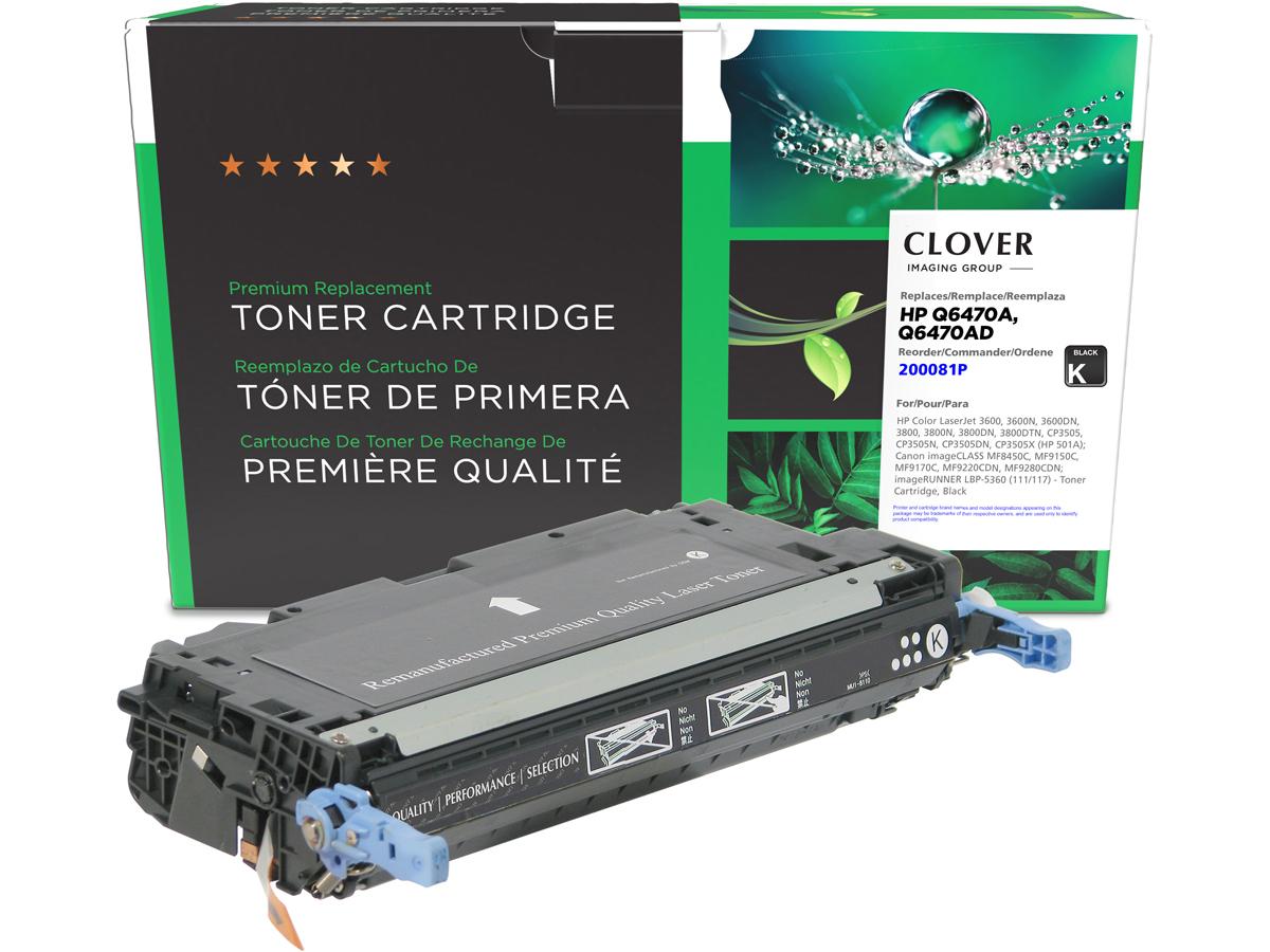 Clover Imaging Remanufactured Black Toner Cartridge Alternative Fo