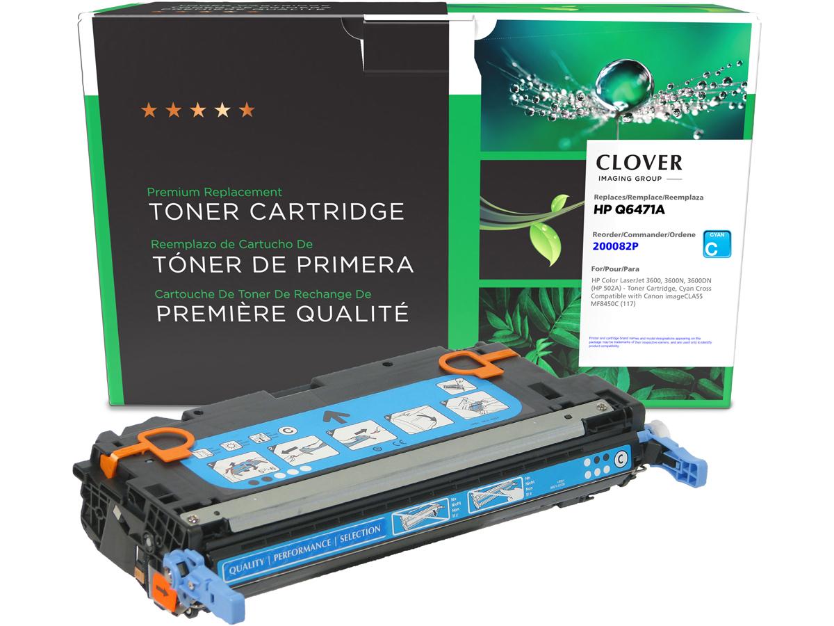 Clover Imaging Remanufactured Cyan Toner Cartridge Alternative For