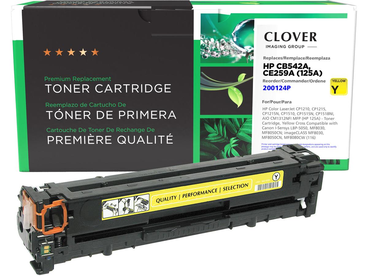 Clover Imaging Remanufactured Yellow Toner Cartridge Alternative F