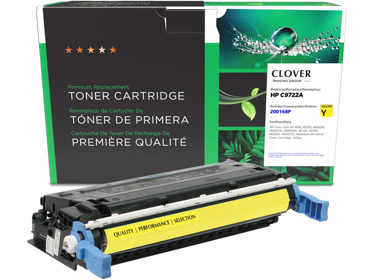 Clover Imaging Remanufactured Yellow Toner Cartridge Alternative F