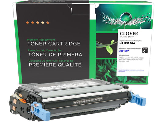 Cartouche de toner noir reconditionnée Clover Imaging Alternative pour