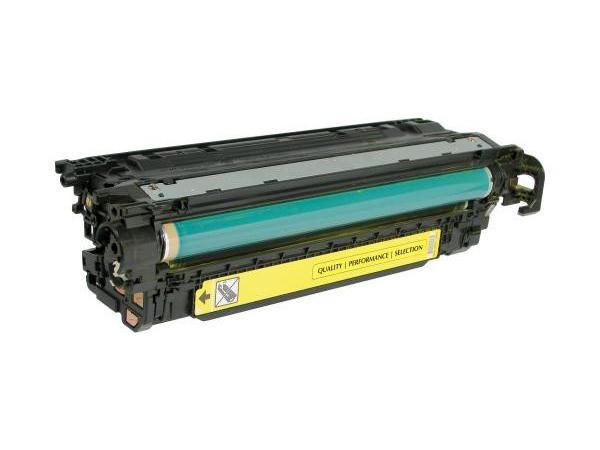 Cartouche de toner jaune reconditionnée Clover Imaging alternative F