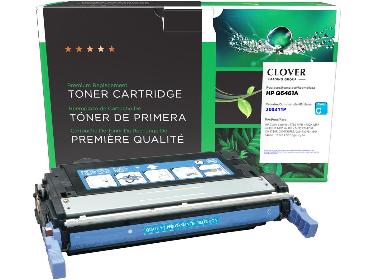 Clover Imaging Remanufactured Cyan Toner Cartridge Alternative For