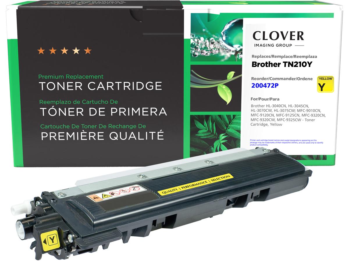 Clover Imaging Remanufactured Yellow Toner Cartridge For Brother Tn210
