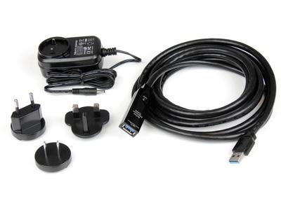 Cable de extensión activo USB 3.0 de 3 m Startech.Com - Macho/Hembra - 3 m USB 3.0
