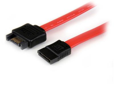 Cable de extensión SATA de 0,3 m de Startech.Com - Cable de extensión SATA de 7 pines de 30 cm