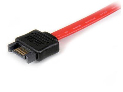 Cable de extensión SATA de 0,3 m de Startech.Com - Cable de extensión SATA de 7 pines de 30 cm