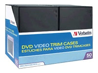Estuche recortado para CD/DVD de vídeo Vbtm, paquete de 50