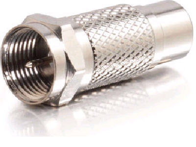 Adaptador de vídeo C2G RCA hembra a F macho - Adaptador