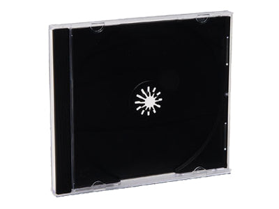 Cd/Dvd  Jewel Stor Case 200Pk Blk  (Kit)(Kit)
