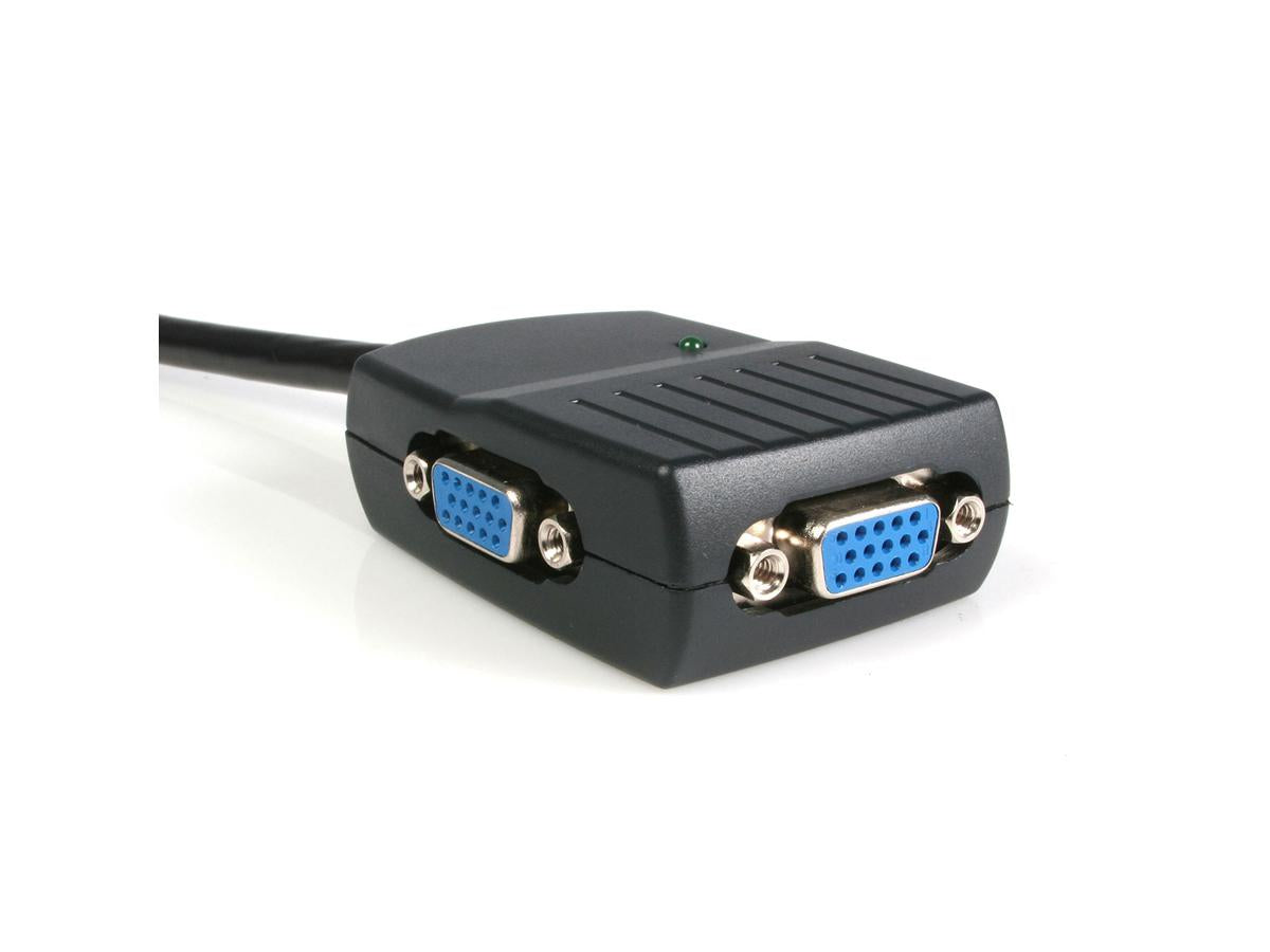 Divisor de vídeo VGA de 2 puertos Startech.Com - Alimentación USB - 2048x1536 -