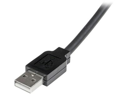 Cable de extensión USB 2.0 activo Startech.Com de 20 m - Macho/Hembra - Extensores USB