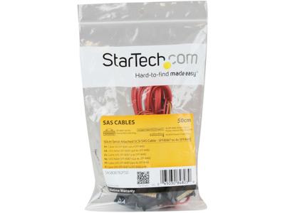 Cable interno Scsi Mini SAS de 50 cm con conexión en serie de Startech.Com