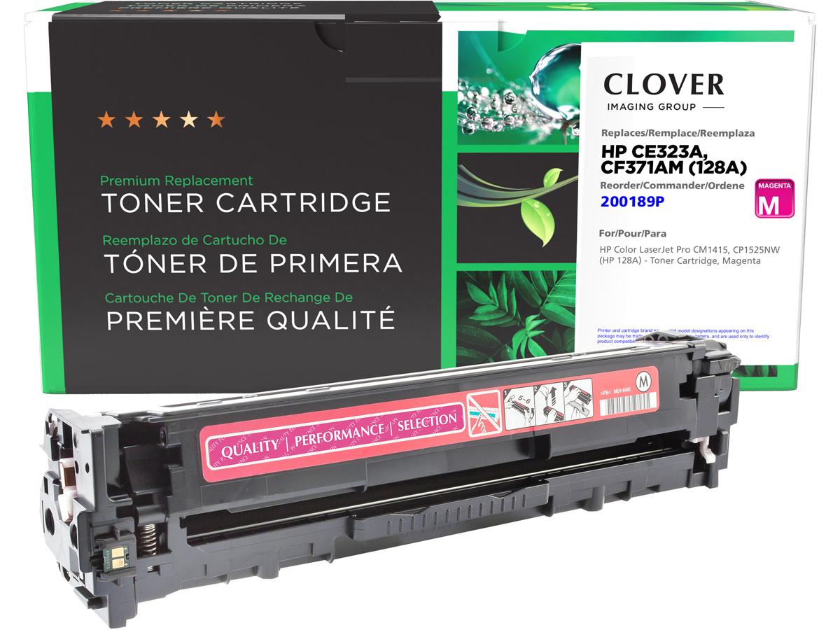 Cartouche de toner magenta reconditionnée Clover Imaging