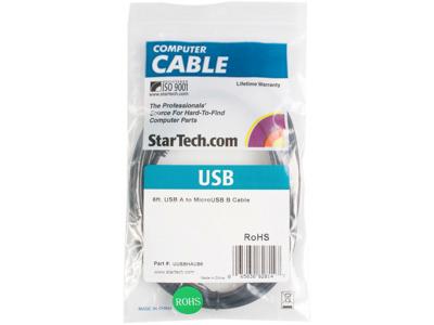 Cable micro USB Startech.Com de 1,8 m (A a Micro B) - Cable USB - USB