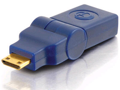 Adaptateur HDMI vers HDMI C2G rotatif à 90° (F/M)